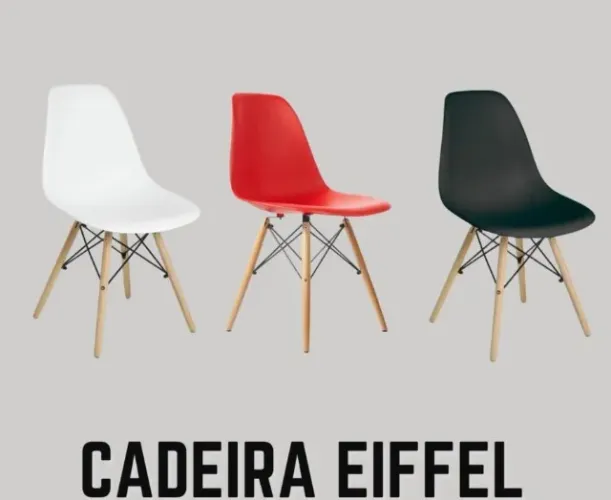 Cadeira Eiffel - Design Clássico e Conforto por apenas R$140,00