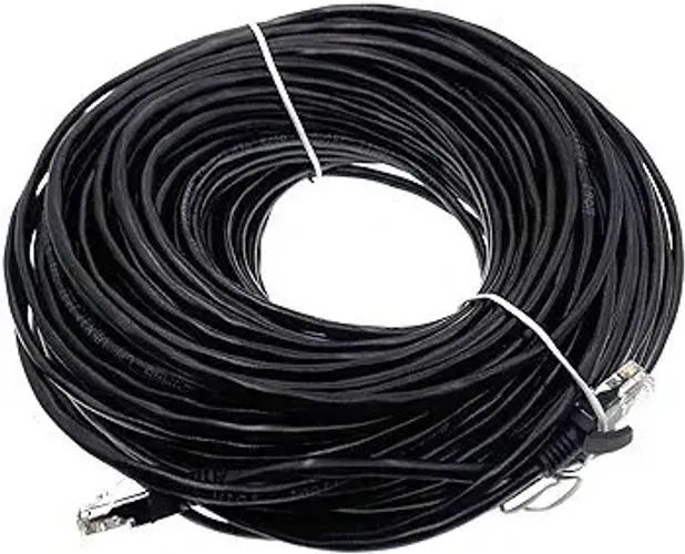 Cabo de rede 50 metros internet ethernet Lan rj45 montado