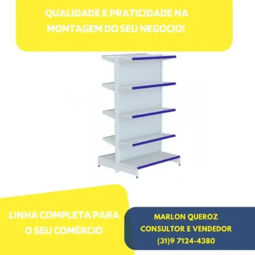 Gondola de Centro Nova Polar 1,00x1,70