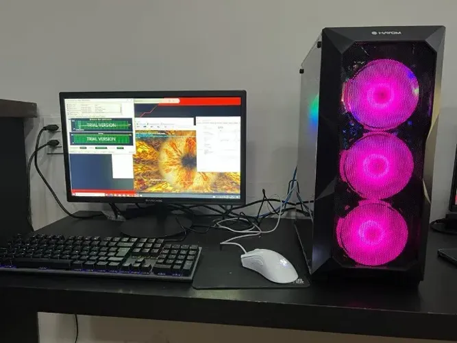 PC Gamer Completo Ryzen 5 | RX 580 + Monitor 22 Pol Full HD (Novo c/ Garantia) Loja