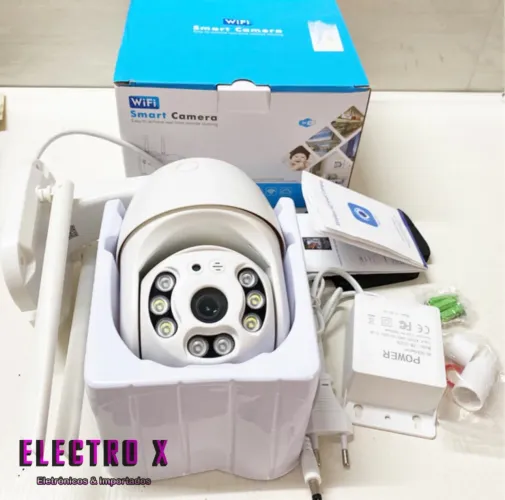 Câmera Ip Externa 100% Prova Dágua Wifi Full Hd 1080p