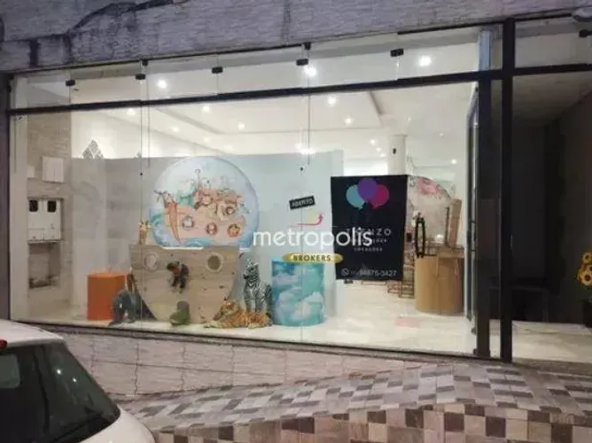 Salão para alugar, 240 m² por R$ 3.501,00/mês - Jardim Guarará - Santo André/SP