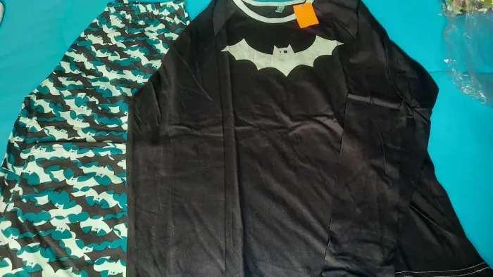 Pijama de Halloween - Morcego,  tam.12 - 55,00