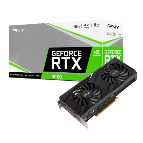 Placa de Video Geforce RTX 3060 12gb Pny!