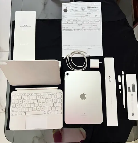 iPad 10th geração 64gb Prata USADO - Teclado e caneta original