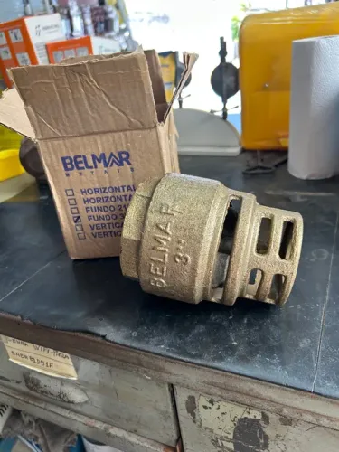 Válvula de retenção fundo de poço Belmar de 3?(valor muito abaixo do mercado livre)