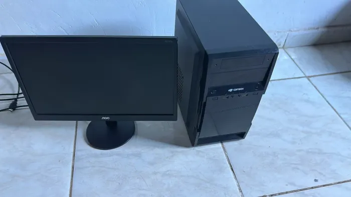 Computador i3 quarta geração completo tela led com ssd para empresas