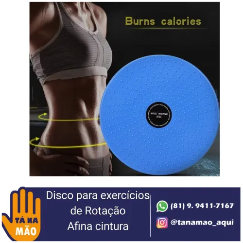 Disco de Rotação para Exercícios - Afina Cintura