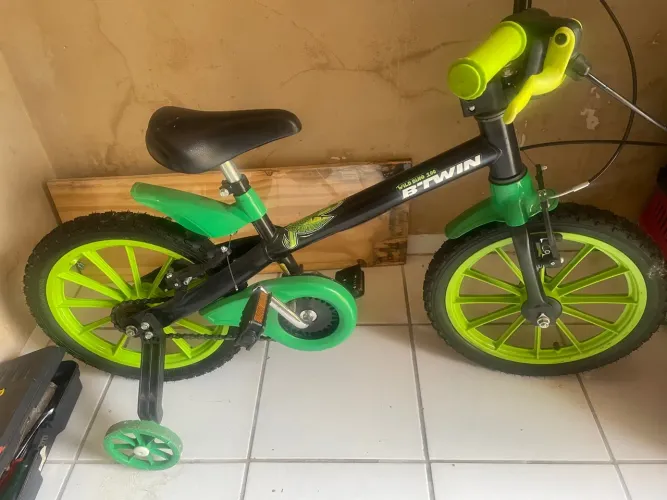 Bicicleta Infantil Wild Dino 100 Aro 16" * b'twin