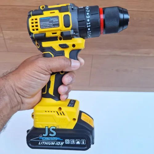 Parafusadeira BRUSHLESS 21V  2 Baterias + Maleta Completa