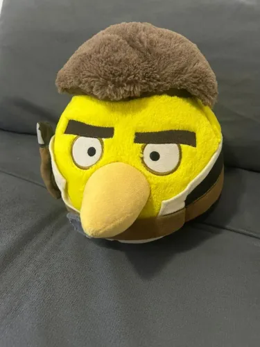 Pelúcia Angry Birds Star Wars - Bird Han Solo 21cm