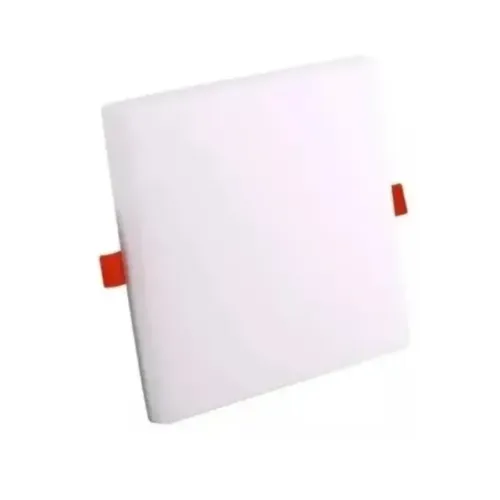 Painel Plafon LED Borda Infinita 24W Embutir ou Sobrepor - 17x17cm - Branco Frio 6000K