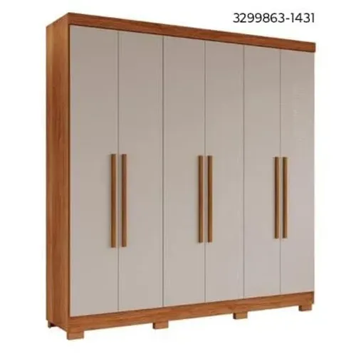 Guarda Roupa casal 6 portas Novo na caixa