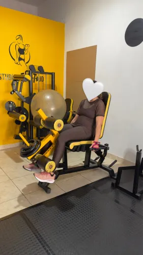 Cadeira extensora e mesa flexora