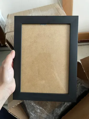 Moldura preta para fotos ou quadros