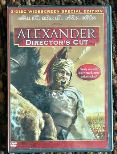 ALEXANDER DIRECTOR´s CUT DVD DUPLO COM DOCUMENTÁRIOS DO FILME IMPORTADO ACEITO OLX PAY