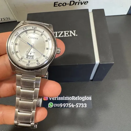 Relógio Citizen Eco Drive AW1274 Social Aço