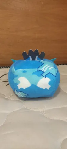 Brinquedo de pelúcia de Blox Fruits colecionável - fruta Ice
