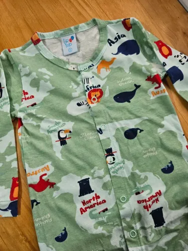 Macacão Infantil Tip Top - Tam 9-12M