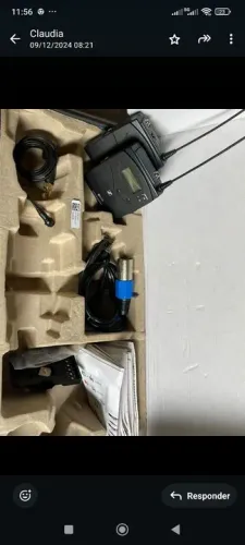 Kit de Microfone Wireless para Gravação de Áudio