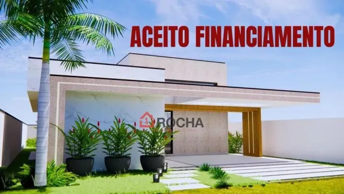 Condomínio Império dos Nobres (Sobradinho) - Casa moderna, finalizando acabamento