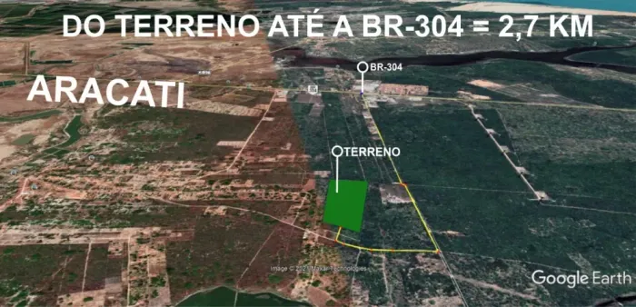 VENDO TERRENO EM ARACATI. ÓTIMA OPORTUNIDADE! PARCELO EM ATÉ 10X