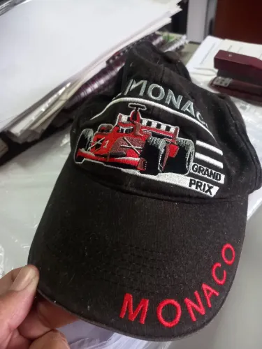 2 bonés vintage Mônaco Grand Prix