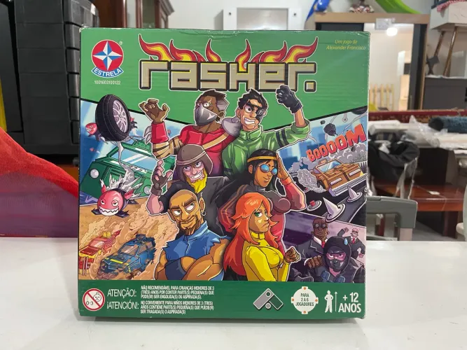 Brinquedo Jogo Rasher Estrela Novo