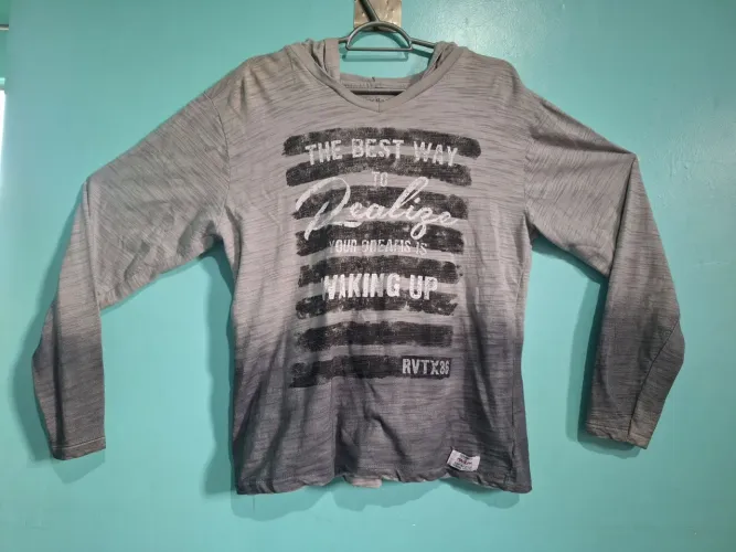 Casaco cinza tamanho P