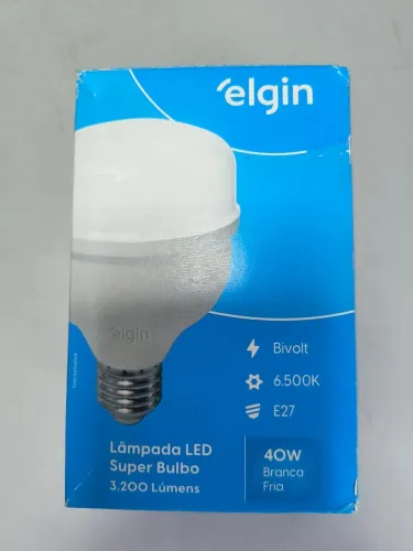 Lampada Led Super Bulbo 3.200 Lumens Bivolt 6.500k E27  Elgin