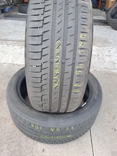 Pneu Continental 225 45 19 meia vida