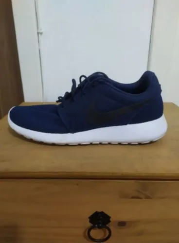 Tênis Nike Roshe Run Azul Marinho