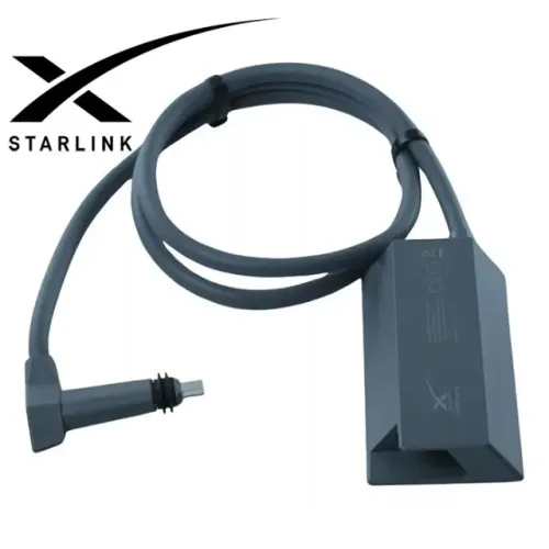 Adaptador Ethernet Starlink pra usar roteador/repetidor