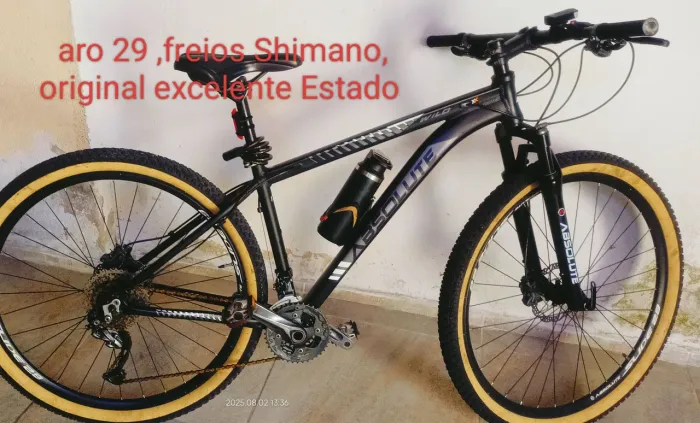 Bicicleta absolute will pro Aro 29 com freios Shimano