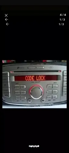Rádio original Ford Ranger Ecosport Focus Fiesta code lock. Leia abaixo!