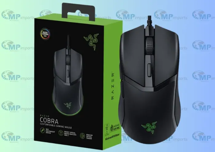 Loja MP Imports: Mouse Gamer Razer Cobra, Chroma RGB, 8500 DPI, Switch Optical, Preto 