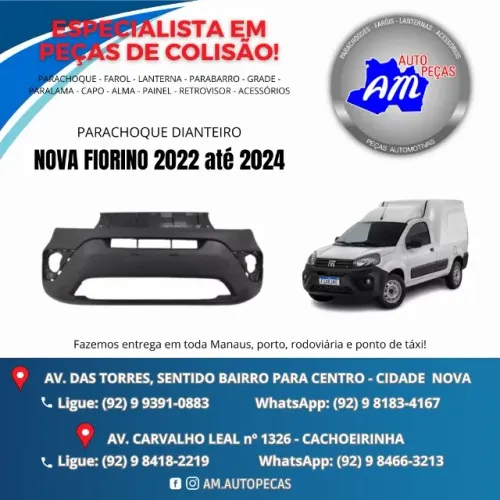 PARACHOQUE NOVA FIORINO 2022/24