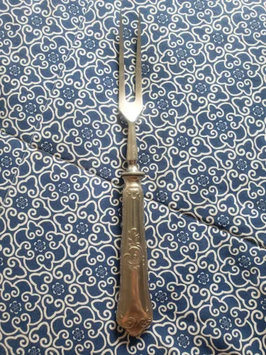 Antigo garfo churrasco Hércules