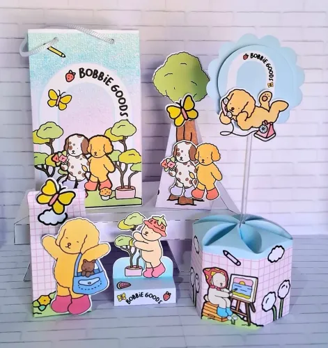 Kit festa 70 personalizados