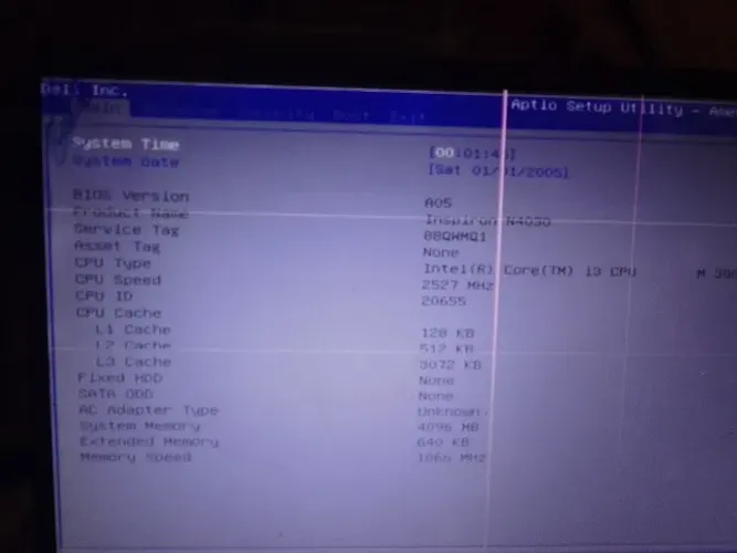 Placa Mãe Dell N4030 C/ Processador e memoria 