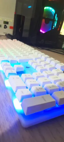 Teclado Original NOVO Gamer Rise Semi Mecânico