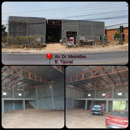 Ponto Comercial Av.C/ Intenso Movimento - 860m² de Área Coberta/Área Total 1.666-Tijucal-C