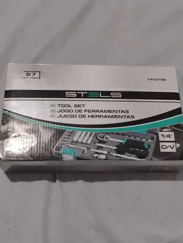 Jogo de Ferramentas STELS 57 Peças