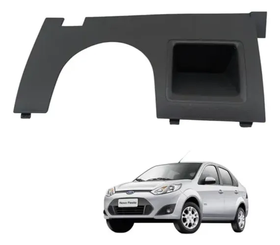 Moldura Painel Frontal Ford Fiesta 1.6 2011 2012 2013 2014