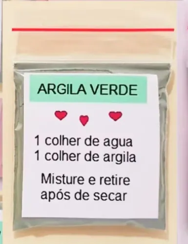Kit Mini Argila Brinde para cliente 15 unidades