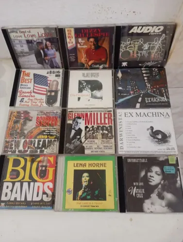 Coleção de CDs Diversos - Jazz, Música Americana e Mais!