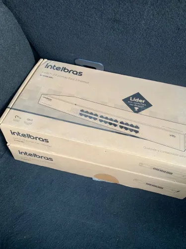 Switch 24 Portas Intelbras SF 2400 QR+ (2 Unidades Disponíveis)
