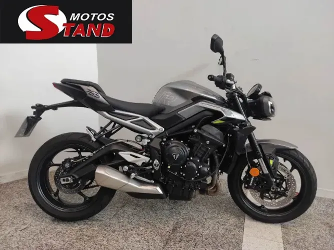 Triumph Street Triple 765 R ABS 2024 Prata