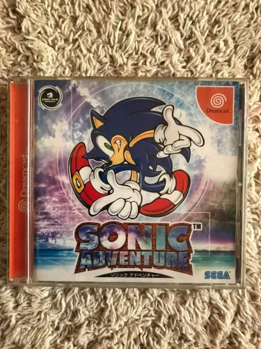 Jogo Sonic Adventure Sega Dreamcast Completo Japonês original
