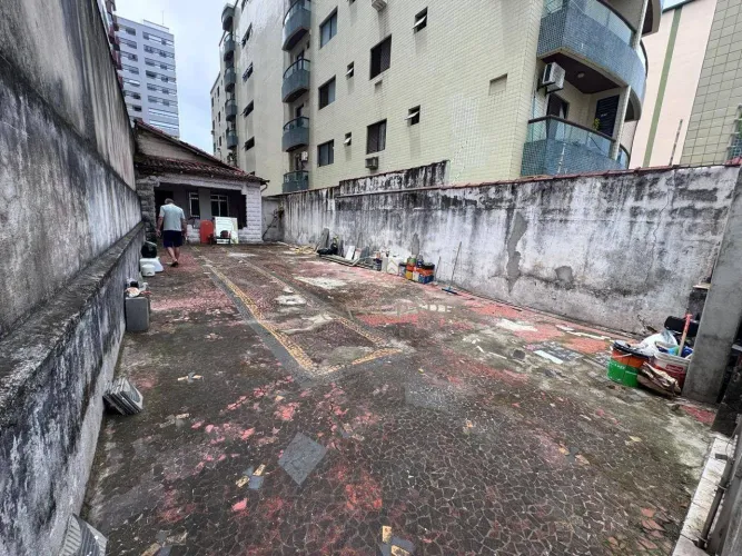 Terreno à venda, 250 m² por R$ 850.000,00 - Canto do Forte - Praia Grande/SP